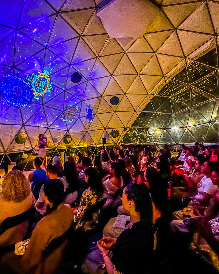 Casa Resonance — concierto en el domo